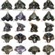 An assortment of Galgadon teeth.